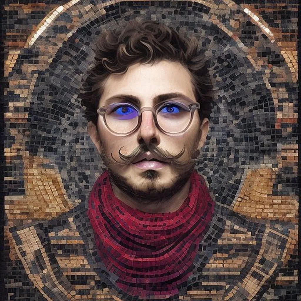 Polished AI Portrait AI photo booth portrait with polished rendering style