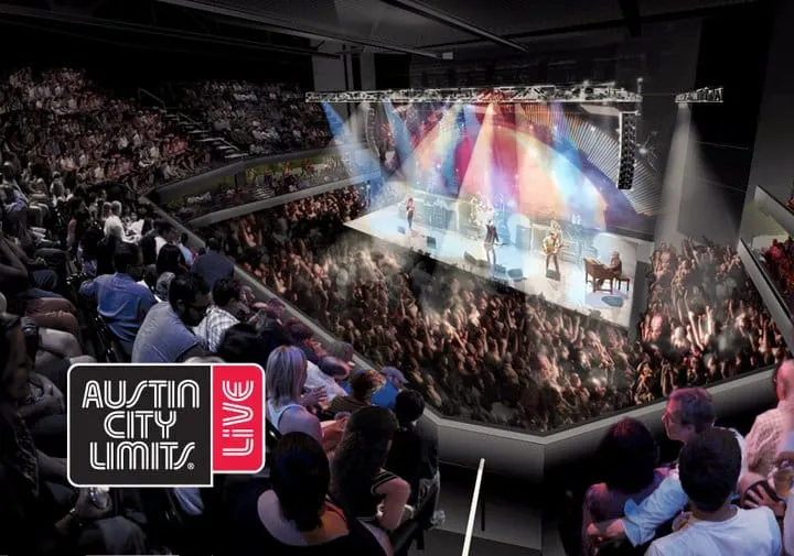 Austin City Limits Live concert venue packed with audience