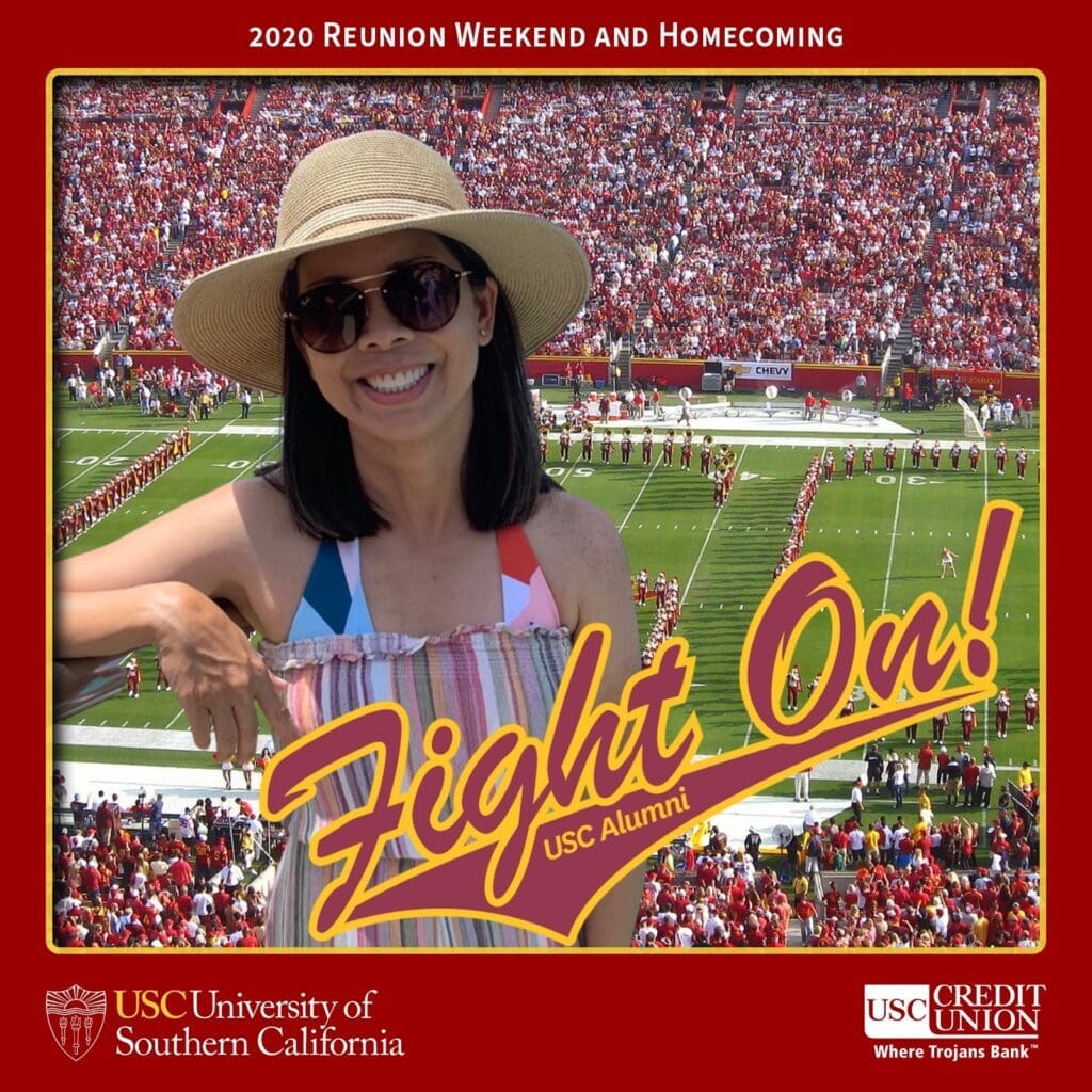 Usc homecoming hybrid photo booth powered by outsnapped