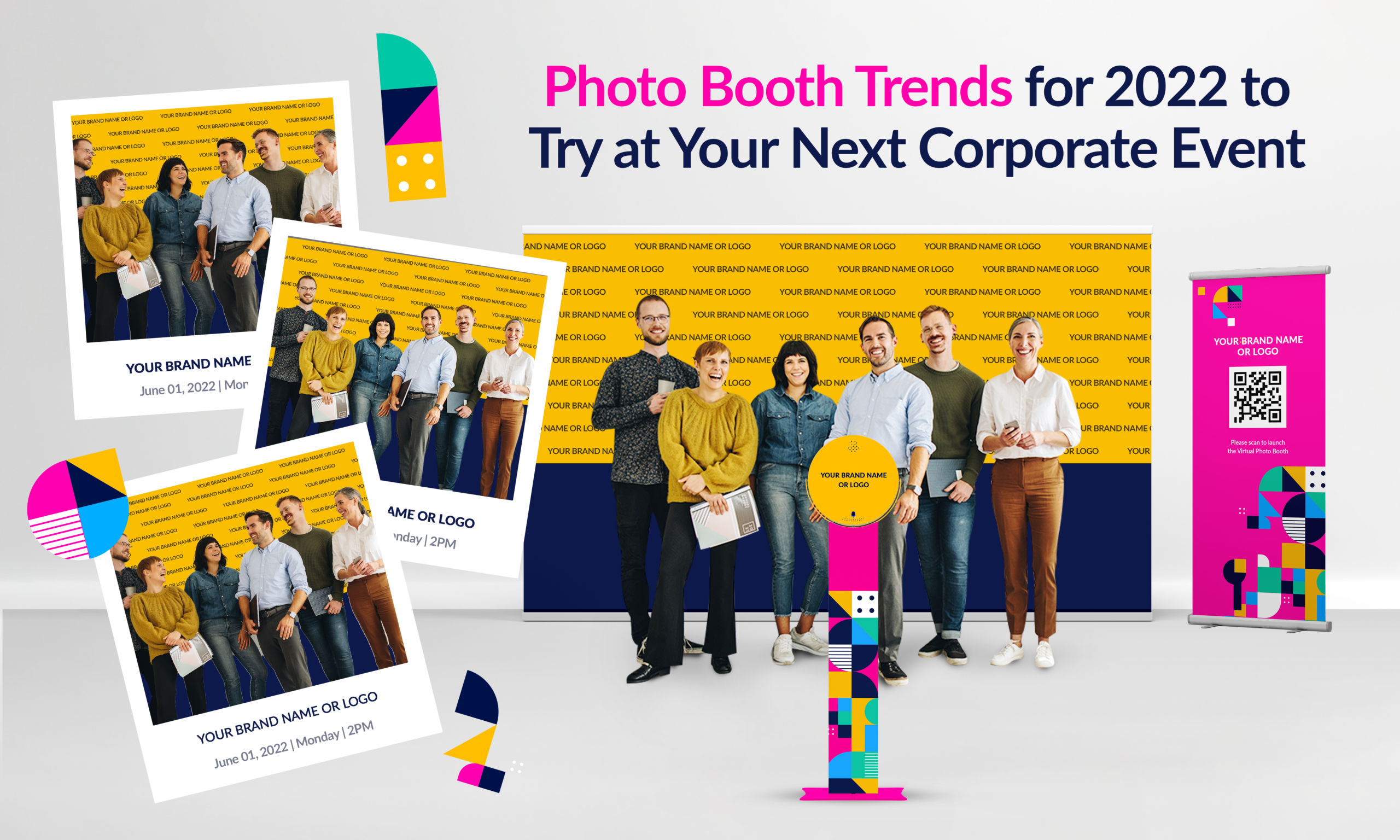 Corporate event photo booth rental trends for 2022
