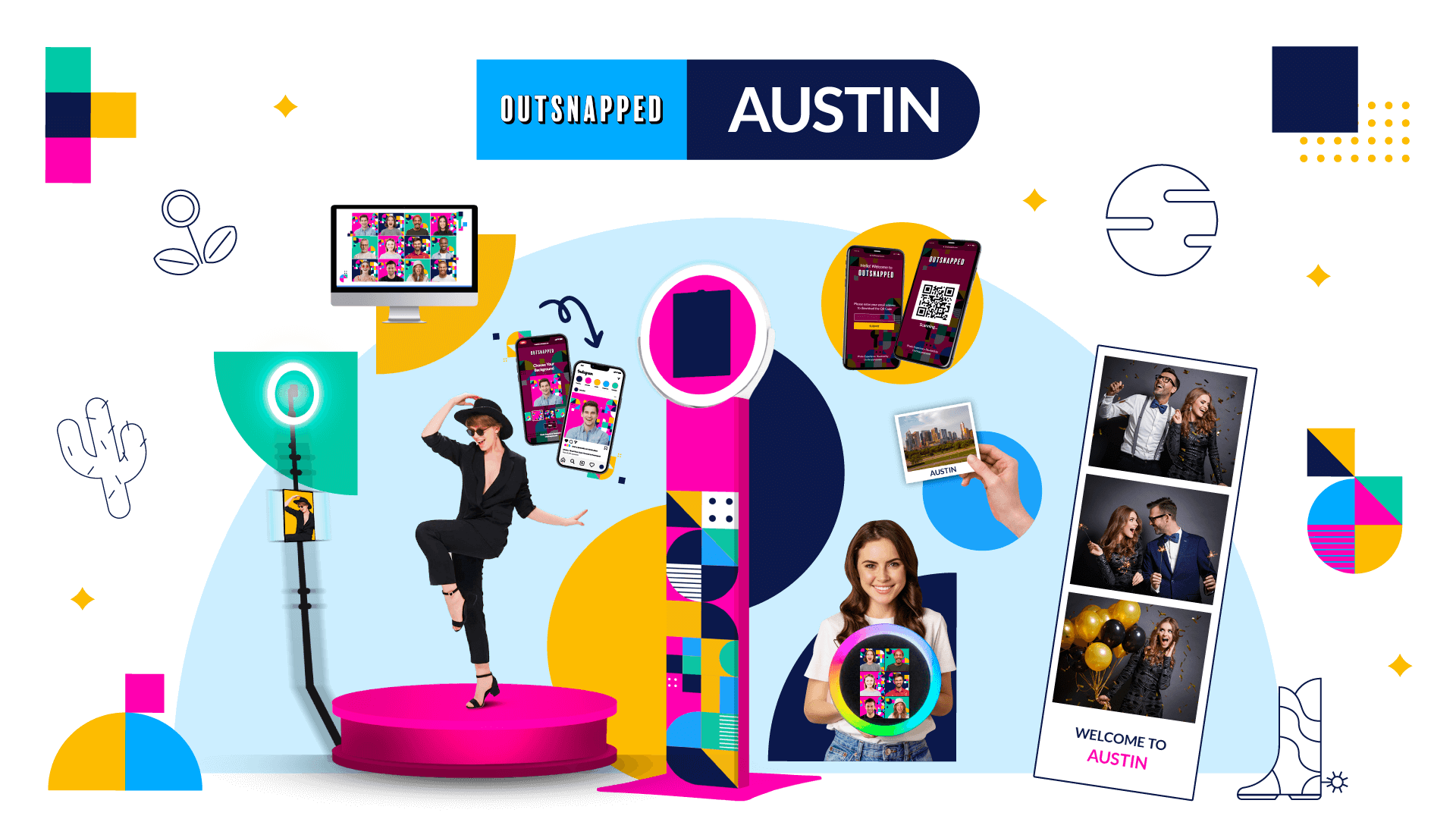 Austin Photo Booth Rental Graphics