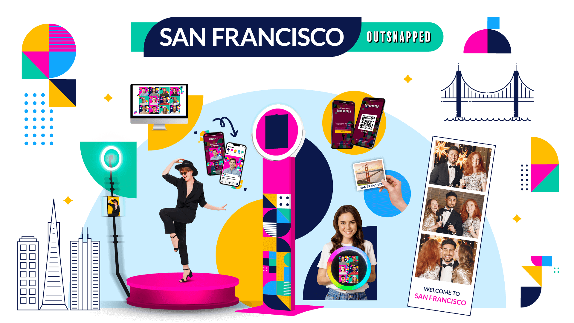 San Francisco Photo Booth Rental Graphics