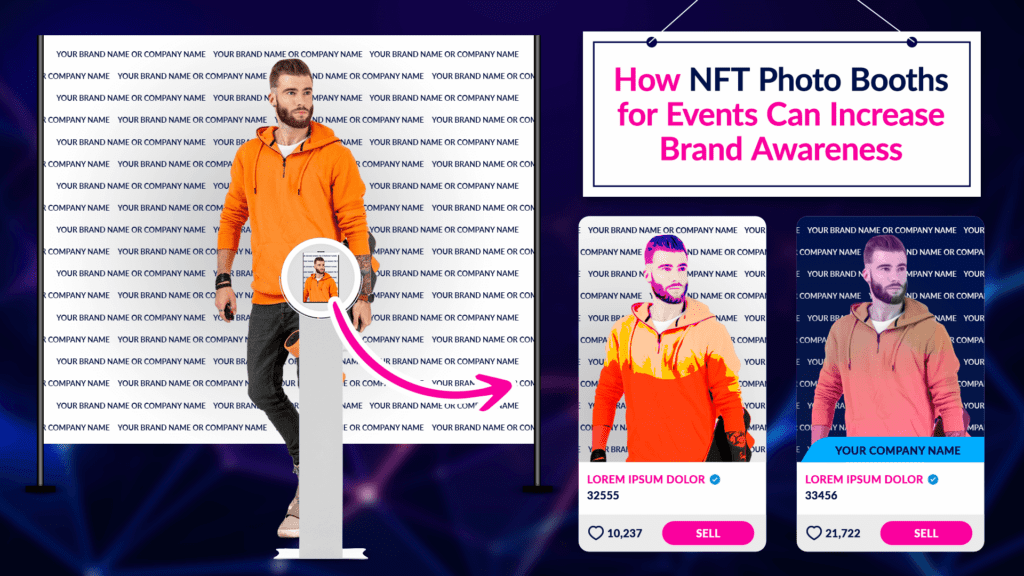 How nft photo booths for events can increase brand awareness outsnapped nft featured image