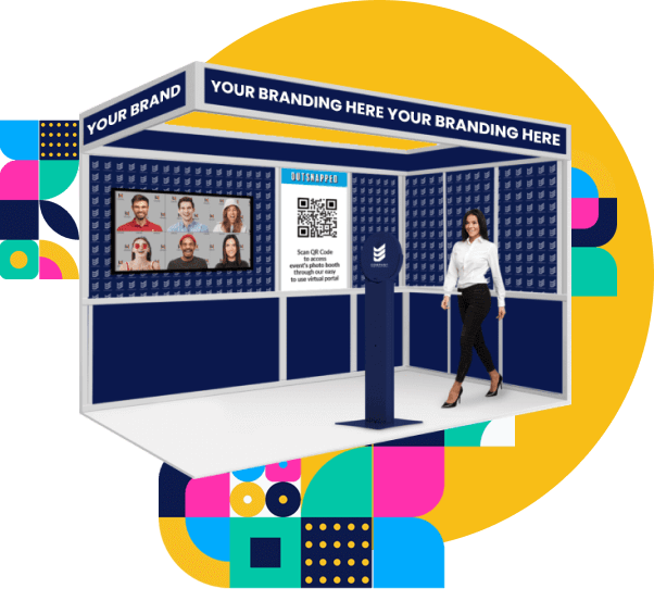 Match your Tradeshow Photo Booth Branding to Match your Expo Booth and Brand