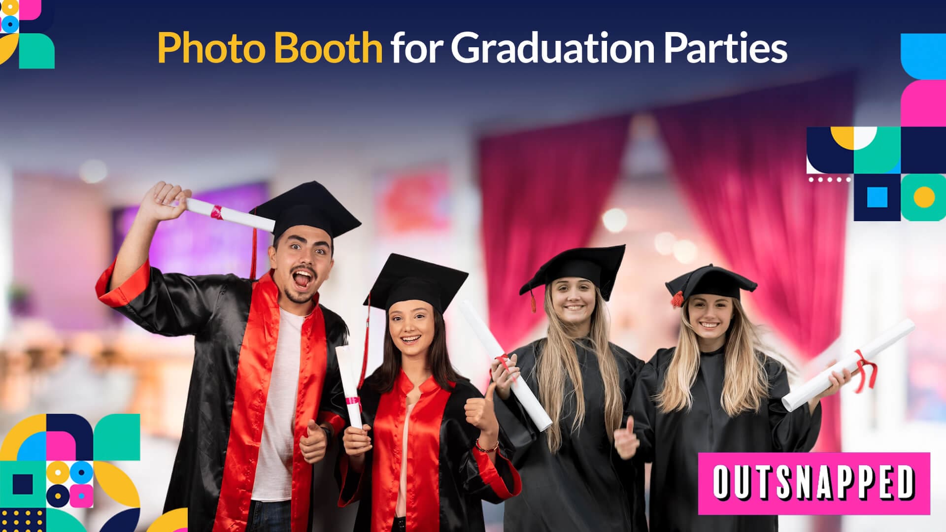 Graduation photo booth