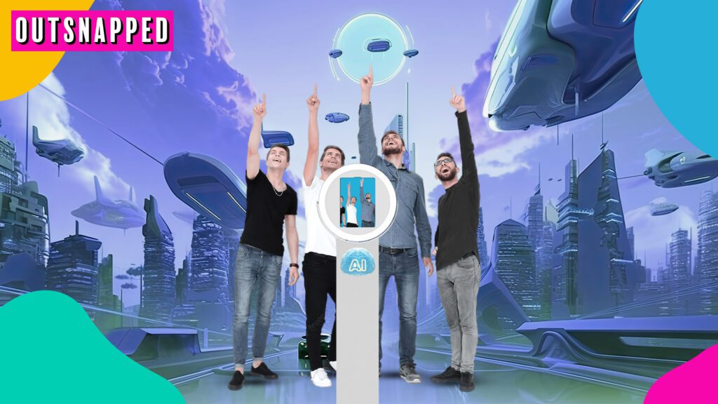 Ai photo booth infographic